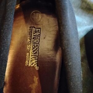 Expressions Women's Black Loafers